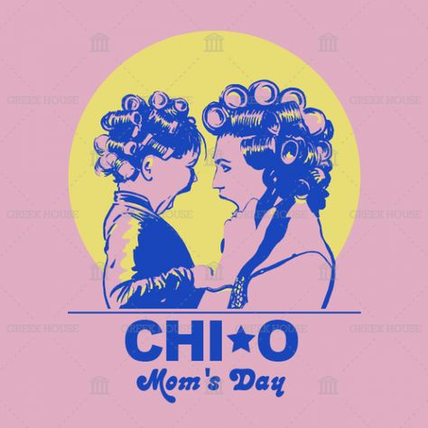 Sorority Moms Day Shirts, Moms Weekend Sorority, Sorority Moms Day, Aphi Merch, Moms Weekend, Moms Day, Sorority Banner, Tri Delt, Chi Omega Sorority