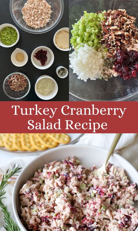 Turkey Cranberry Croissant, Turkey And Cranberry Sandwich, Cranberry Leftover Recipes, Turkey Lunch Ideas, Turkey Cranberry Salad, Turkey Cranberry Sandwich, Turkey Lentil Soup, Turkey And Cranberry, Casserole Dinners