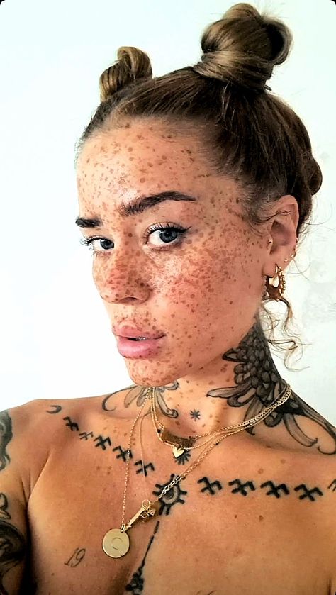 Tattoo Freckles, Tattooed Freckles, Red Freckles, 2025 Manifestation, Women With Freckles, Beautiful Freckles, 30 Day Plank, Plank Challenge, The More The Merrier