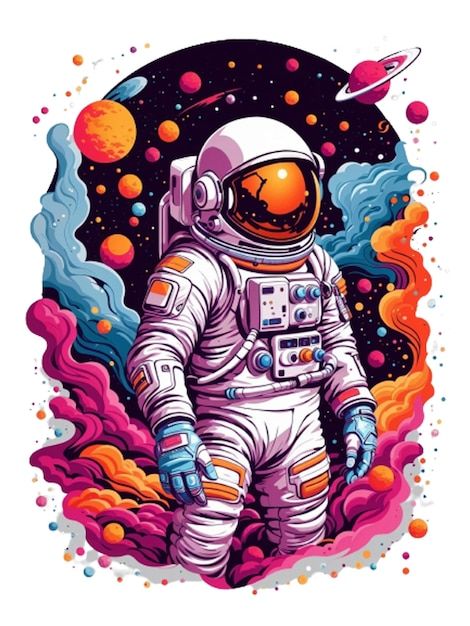 Astronaut Illustration, Astronaut Cartoon, Sublimacion Ideas, Space Drawings, Astronaut Wallpaper, Astronaut Design, Astronaut Art, Space Poster, Graphic Design Templates