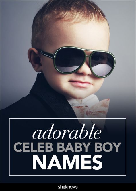 Yup, it's a celebrity baby name bonanza! We rounded up the coolest celeb baby boy names that we just can't keep to ourselves. #BabyNames Famous Boy Names, Celebrity Baby Boy Names, Celebrity Baby Fashion, Cool Baby Boy Names, Celebrity Baby Pictures, Boy Photo Shoot, Famous Babies, Celebrity Baby