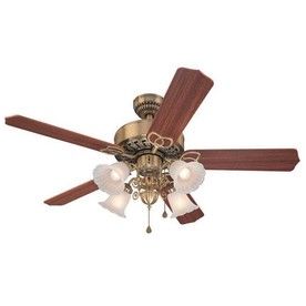 Harbor Breeze 52-in New Orlean Antique Brass Ceiling Fan with Light Kit. Lowes Antique Ceiling Fans, Brass Ceiling Fan, A Streetcar Named Desire, Brass Ceiling, Carpet Bathroom, Fan Accessories, Beautiful Sites, Fan With Light, Antique Lighting