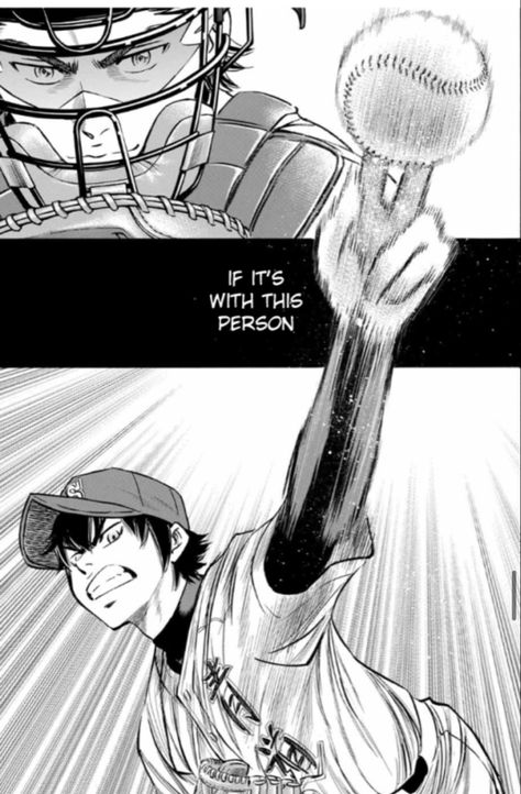 Diamond No Ace Manga, Ace Manga, Sports Illustrations Art, Miyuki Kazuya, Diamond No Ace, Comic Boards, Ace Of Diamonds, Sport Illustration, Manga Pages