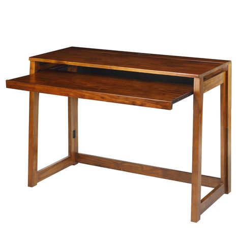 Woodworking Desk Plans, Solid Wood Writing Desk, Brown Desk, Woodworking Desk, Writing Desk Modern, Folding Desk, Woodworking Joints, Into The Wood, Solid Wood Desk