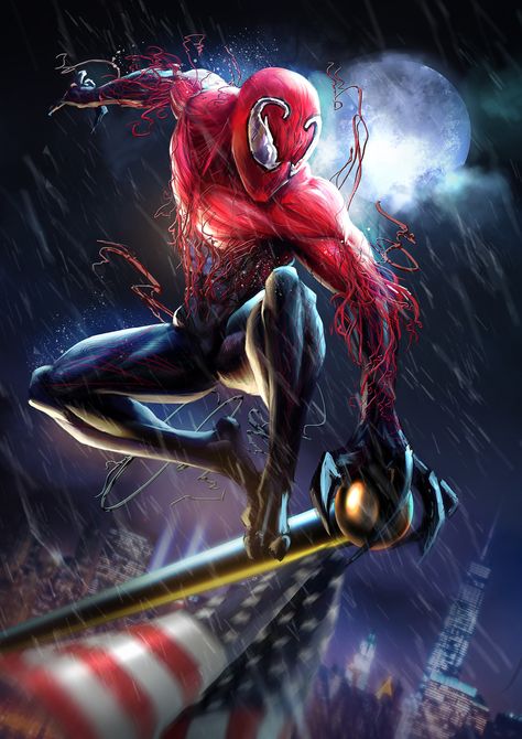 ArtStation - Toxin Character Design Concept, Pol Lerigoleur Toxin Marvel, Art Spiderman, Symbiote Spiderman, Venom Spiderman, Spiderman Venom, Symbiotes Marvel, Venom Comics, Image Spiderman, Marvel Superhero Posters