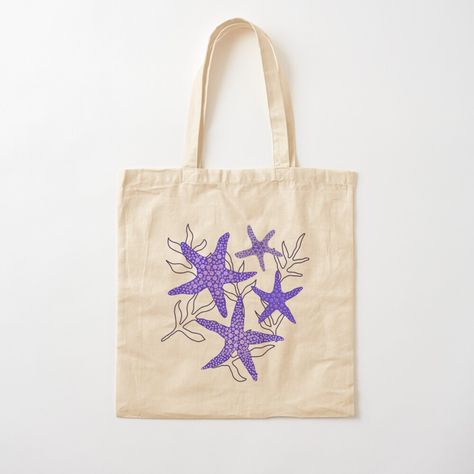 Get my art printed on awesome products. Support me at Redbubble #RBandME: https://www.redbubble.com/i/tote-bag/Sea-stars-starfish-fun-in-the-ocean-blue-colours-by-susyrdesign/69960009.P1QBH?asc=u Ocean Tote Bag, Sea Stars, Earthy Colours, Sea Star, In The Ocean, Earthy Colors, Ocean Blue, Tote Bag Design, Green Cotton