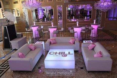 Lounge Setup Ideas, Vip Party Ideas Lounge Areas, Event Lounge Area, Launch Party Ideas Decor, Cocktail Lounge Room Ideas, Mini Lounge, Launch Event Ideas, Party Event Decor, Bat Mitzvah Themes