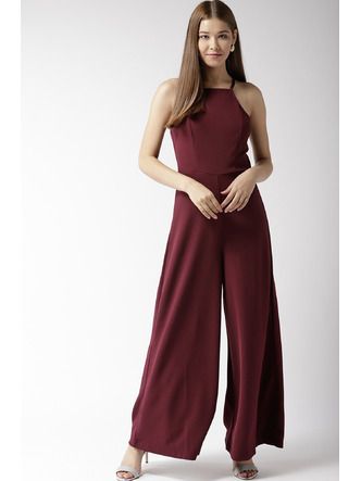 Jumpsuits-Going Down Town Maroon Jumpsuit1 Twenties Dress, Maroon Jumpsuits, Embroidered Jumpsuit, Down Town, India Dress, Online Fashion Store, Fashion Styling, Online Fashion Stores, Lifestyle Shop