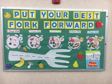 Cafeteria Bulletin Boards, Nutrition Bulletin Boards, Clip Art Food, Pe Bulletin Boards, Bulletin Board Tree, Food Clip Art, Food Bulletin Boards, Office Bulletin Boards, National Nutrition Month