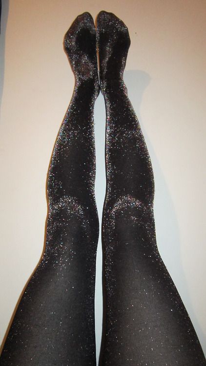 Twee Aesthetic, Funky Tights, Sparkly Tights, Glitter Tights, Tumblr Grunge, Nylon Tights, Colored Tights, Aesthetic Indie, Star Girl