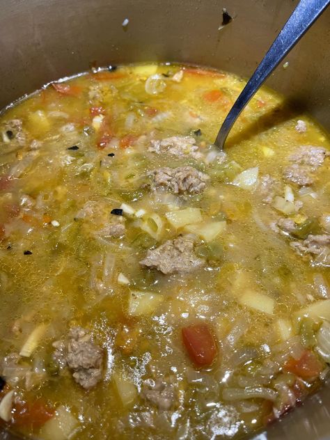 Perfect Green Chile Stew - Easy DIY Recipes Green Chili Stew With Pinto Beans, Green Chile Stew New Mexico Ground Beef, Green Chile Macaroni Sopita, Green Chili Stew With Ground Beef, Green Chile Stew New Mexico, Green Chilli Stew, New Mexico Green Chili Stew, Tamales Casserole, New Mexico Green Chili