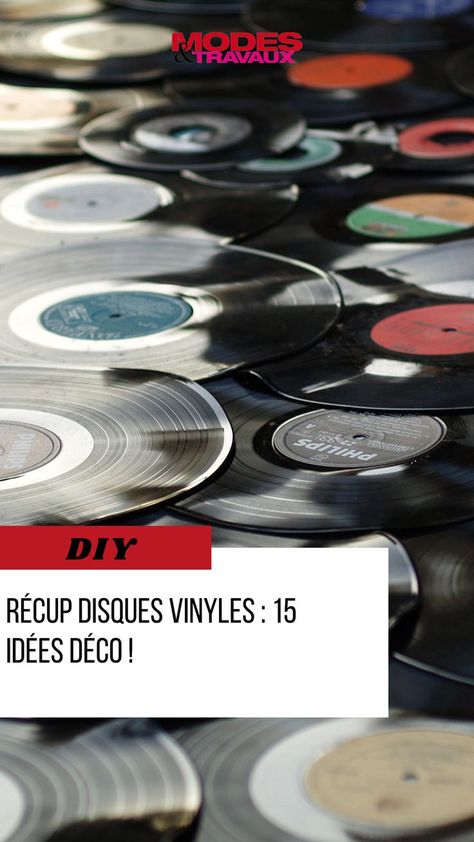 Fait dans une matière thermoplastique, le disque vinyle permet de se lancer dans des DIY aussi insoupçonnés qu’originaux.