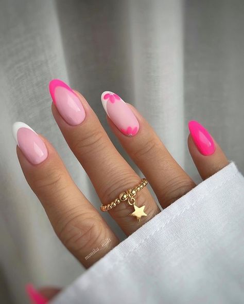 Bachelorette Nails The Bride Fun, Pink Formal Nails, Bachelorette Nails The Bride, Bachelorette Nails, Light Pink Nail Designs, Short Pink Nails, Pale Pink Nails, Bright Pink Nails, Pink Nail Colors