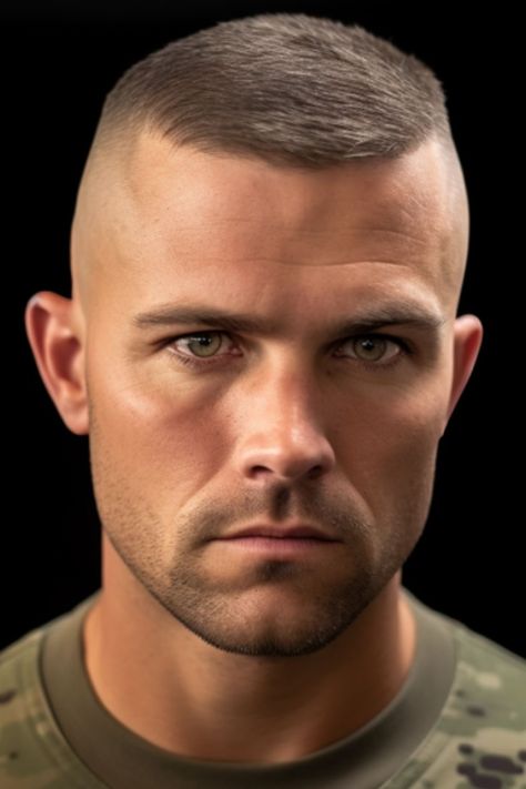 High Skin Fade Short Top, Tapered Fade Haircut, Jarhead Haircut, Army Cut, Tapered Fade, Marine Haircut, Gents Hairstyles, Army Haircut, Military Haircuts Men