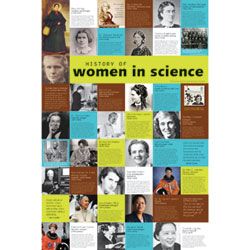 History of Women in Science Poster..love he colors. Earthy, feminine...just what you would associate with women scientists. Also timeless. Barbara Mcclintock, Science Wall, Women In Science, Mighty Girl, Women Science, Wildlife Biologist, High School Biology, Women Scientists, 6th Grade Science