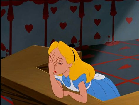 Alice is the facepalm princess. Movies Disney, Animation Screencaps, Wallpapers Iphone, Animated Movies, Billie Eilish, Disney Pixar, Pixar, Alice In Wonderland, Fan