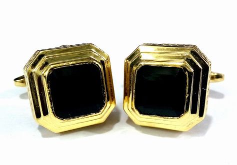 Onyx Cufflinks, Onyx Gemstone, Cufflinks Men, 925 Jewelry, Black Onyx, Gemstone Jewelry, Silver Gold, Onyx, Cufflinks