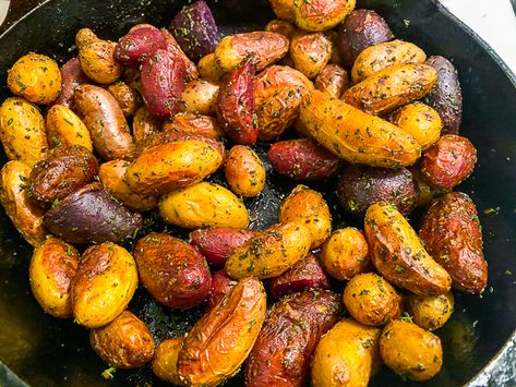 How To Cook Fingerling Potatoes How To Cook Fingerling Potatoes, Fingerling Potatoes Recipes, Cooking Shows, Roasted Fingerling Potatoes, Potato Pasta, Fingerling Potatoes, Veggie Tales, Smitten Kitchen, America's Test Kitchen