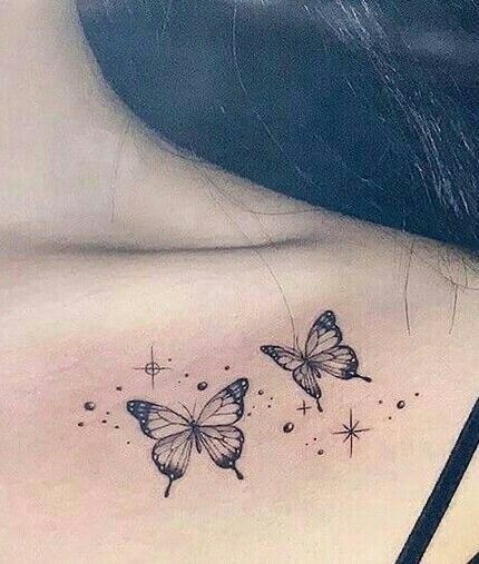 24 Tattoo, Tattoo Font Styles, Butterfly Tattoos Images, Minimalistic Tattoos, Cute Little Tattoos, Gorgeous Tattoos, Stylist Tattoos, Unique Tattoo Designs, Modern Tattoos