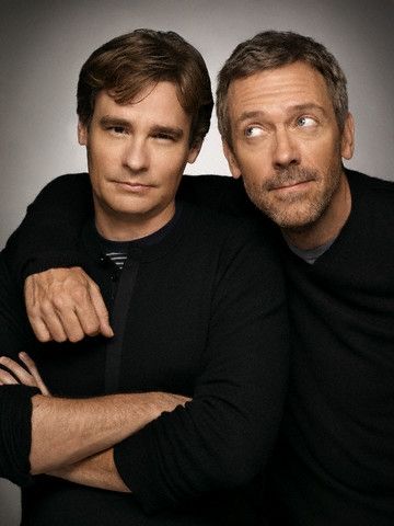 Hugh Laurie and Robert Sean Leonard House And Wilson, Robert Sean Leonard, Sean Leonard, Gregory House, James Wilson, Hugh Laurie, House Md, Dr House, Chicago Fire