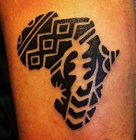 45+ Another Best Tattoo Of African Map Ghana Tattoo, Tattoos Africa, African Tattoo Ideas, Adinkra Tattoo, Egyptian Tattoos, World Map Tattoos, Love Symbol Tattoos, Africa Tattoos, Map Tattoo