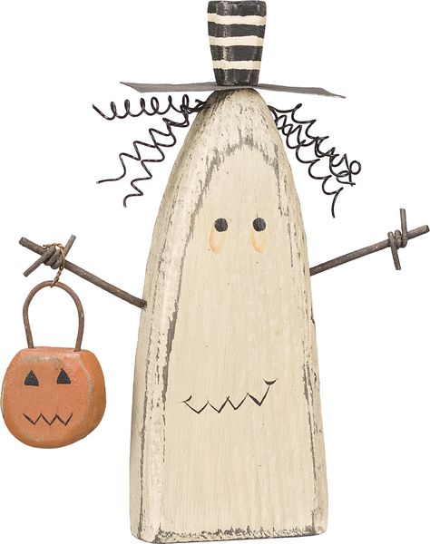 Ghost Silhouette, Fall Wood Crafts, Halloween Wood Crafts, Halloween Figures, Rustic Halloween, Adornos Halloween, Halloween Crafts Decorations, Primitive Halloween, Fall Halloween Crafts