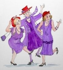 Good Mum, Red Hat Club, Happy 55th Birthday, Red Hat Ladies, 70th Birthday Card, 55th Birthday, Red Hat Society, 50th Birthday Cards, Purple Dresses