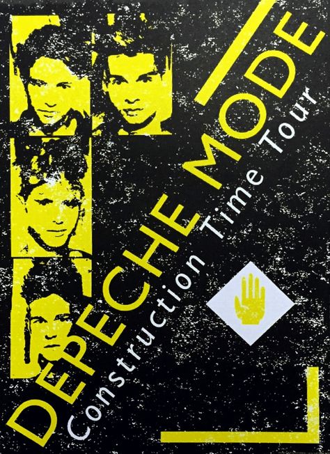 Depeche Mode Poster, Depeche Mode Videos, Depeche Mode Live, Garage Punk, Concert Poster Art, Alan Wilder, Vintage Concert Posters, 80's Music, Rock Videos