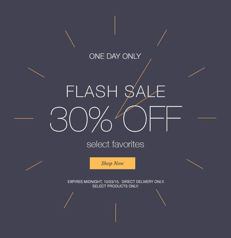 Get 30% OFF (shop the FLASH sale) TODAY ONLY at www.youravon.com/autumnlugo Flier Designs, Engagement Emails, Email Ideas, Sales Ads, Sale Emails, Email Newsletter Design, Email Design Inspiration, Fashion Layout, Email Marketing Design