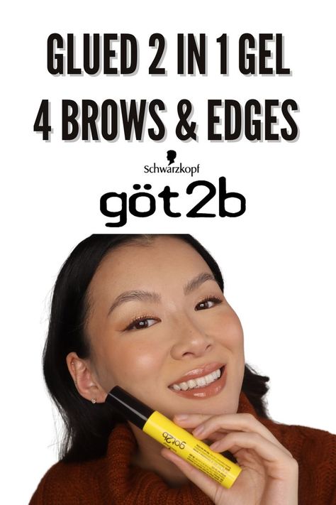 I finally got my hands on the Got2b Glued 2 in 1 Gel 4 Brows & Edges and I'm so excited to review it for you guys! I've reviewed quite a few high end and drugstore clear brow gels so I can't wait to add this one to the list. #makeup #fluffybrows #got2b Got2b Glued, Brow Gel, The List, So Excited, Hands On, Beauty Hacks, Glue