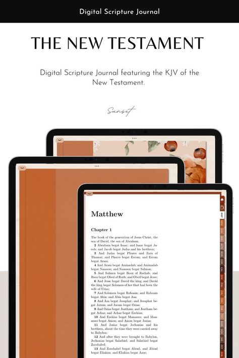 Digital Bible Journaling Ipad, Journaling Ipad, Come Follow Me 2023, Scripture Journal, Son Of David, Beautiful Scripture, Study Schedule, The New Testament, Study Help