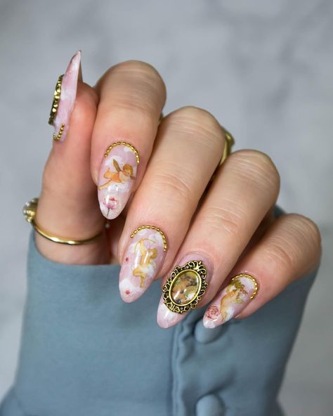 Cherub Nails, Bridgerton Nails, Nail Time, Soft Glam Makeup, Basic Nails, Really Cute Nails, Dream Nails, Nail Pro, Nail Games