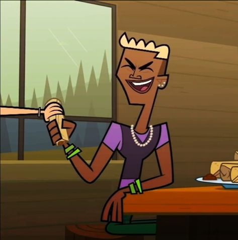 Julia TD matching 2/2 Total Drama Island Bowie, Total Drama Reboot, Bowie Total Drama, Raj Total Drama, Total Drama Island 2023, Tdi Reboot, Duncan X Harold, 2023 Board, Pfps Icons