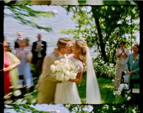 Digital, Film, & Super 8 | Wedding Photographer | Having serious Savannah & Henry + Wisconsin summer withdrawals over here 🥹 Swipe to see their #super8 preview 🎞️💛 #summerweddings… | Instagram Super 8 Film Wedding, Super 8 Wedding, Wisconsin Summer, Audio Guest Book, Super 8 Film, Wedding Pic, Digital Film, Wedding Inspiration Summer, Super 8