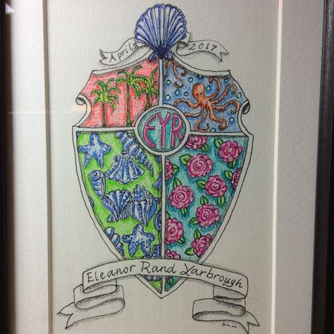 Coat Of Arms Drawing, Coat Of Arms Design Ideas, Middle Ages Art, Arm Drawing, Watercolor Monogram, Crest Logo, Coat Of Arm, Kids Coats, Camping Art