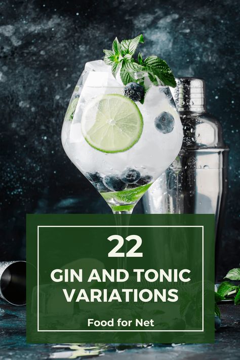 Gin Tonic Recipe Cocktails, Gin And Tonic Wedding Drink, Gin And Tonic With A Twist, Tonic Drinks Cocktails, Fancy Gin And Tonic, Italian Gin And Tonic, Best Gin And Tonic Recipe, Gin Mixers Ideas, Gin And Tonic Garnish Ideas