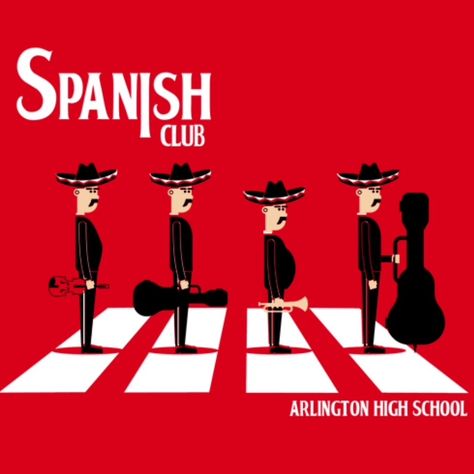 Spanish Club Shirts, Spanish Club Activities, Spanish Club Ideas, Club Tshirts, Club Activities, Spanish Club, Honor Society, School Clubs, Club Ideas