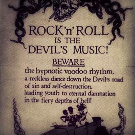 Rock'n'Roll is the devil's music Casa Rock, Jemima Kirke, The Wombats, The Creeper, We Will Rock You, Musica Rock, Rock N’roll, I'm With The Band, Rock'n Roll