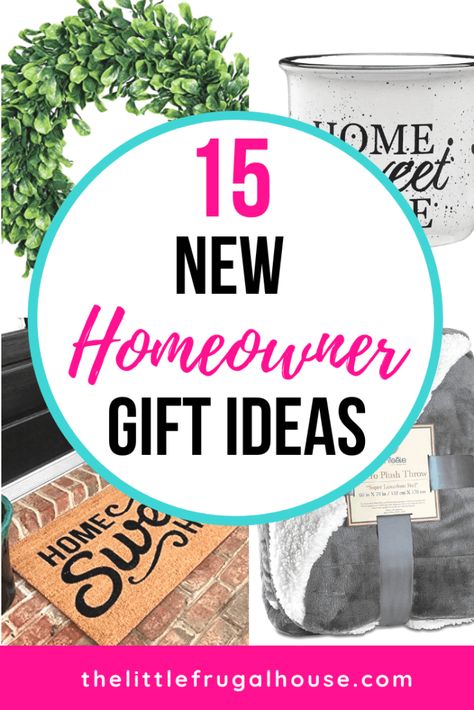 15 Coworker Gift Ideas Under $20 - The Little Frugal House New Home Signs Diy Housewarming Gifts, Coworker Gift Ideas, New Home Sign, Goodbye Party, Decorative Tea Towels, Homeowner Gift, Best Housewarming Gifts, Home Owner, New Homeowner Gift