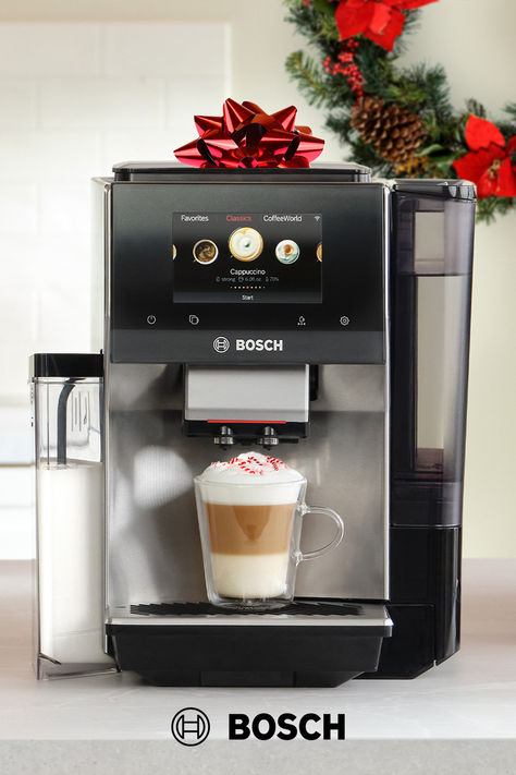 Add the Bosch 800 and 300 Series fully automatic espresso machines to your Christmas Wishlist. These are perfect for anyone who loves fresh barista-quality coffee every morning. Excellent for holiday hosting and making custom drinks for guests.​

#BrewItLikeABosch Coffee Bar Aesthetic, Custom Drinks, Bar Aesthetic, Holiday Hosting, Automatic Espresso Machine, Hosting Holidays, Espresso Machines, Quality Coffee, Christmas Wishlist