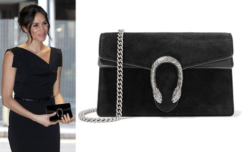 Gucci 'Dionysus' Super Mini Black Suede Bag as seen on Meghan Markle($830) Dionysus Super Mini Bag Outfit, Gucci Dionysus Super Mini Outfit, Mini Bag Outfit, Meghan Style, Megan Markel, Dionysus Super Mini Bag, Gucci Dionysus Super Mini, Gucci Dionysus Mini, Rachel Zane