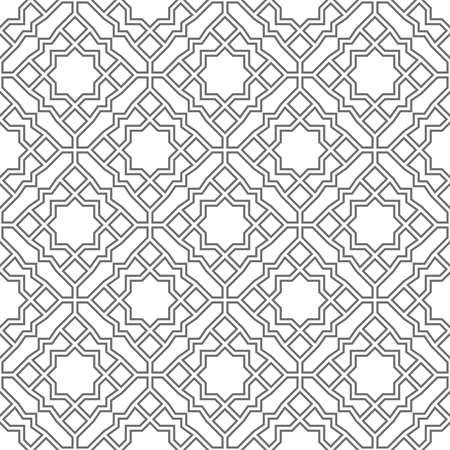 Abstract Pattern In Arabian Style. Seamless Vector Background. White And Grey Graphic Ornament Royalty Free Cliparts, Vectors, And Stock Illustration. Image 96978048. Arabian Pattern Design, Islamic Design Pattern Geometry, Ornament Islamic Art, Islamic Geometry Pattern, Geometry Pattern Design, Islamic Pattern Background, Arabic Pattern Design, Arabian Pattern, Pattern Islamic