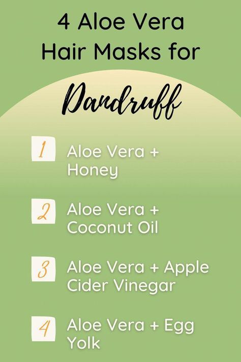 Dealing with a flaking, irritated scalp is no fun...yet up to 20% of people suffer from dandruff. While there are many dandruff shampoos on the market to help remove flaking and oil buildup, these shampoos are often drying and can damage your hair growth in the long run. The solution? Aloe vera. Aloe vera hair masks can help you soothe inflammation caused by dandruff and counterract drying shampoos by moisturizing your scalp. Learn more in the blog! #HealthFoodAndNutrition Aloe Vera For Hair Dandruff, Aloe Vera Hair Mask For Dandruff, Instant Dandruff Removal, How To Deal With Dandruff, How To Get Rid Of Dandruff Fast At Home, Aloe Vera For Dandruff, Dandruff Remedy Severe, How To Remove Dandruff, Hair Mask For Dandruff