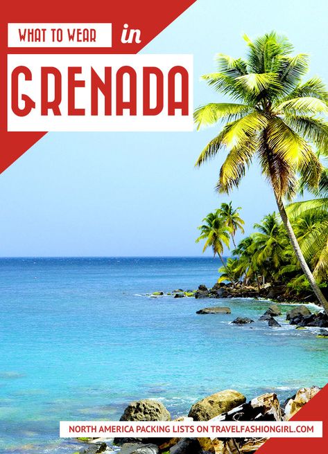 Grenada is a tiny Caribbean island packed with beautiful sites and amazing adventures to be had. Find out what to wear in Grenada for a stylish trip. via @travlfashngirl https://www.travelfashiongirl.com/what-to-wear-in-grenada/ Grenada Outfits, Beach Vacation Packing, Beach Vacation Packing List, Vacation Packing List, Round The World Trip, Travel Fashion Girl, Moving Abroad, Packing List For Vacation, Caribbean Island