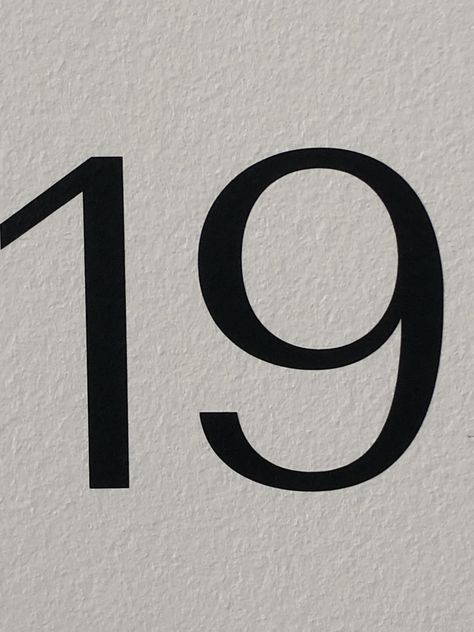 19 Aesthetic Number, 19 Number Logo, Number Logo, Number 19, Logo Number, Number Design, Angel Numbers, Random Stuff, Bullet Journal