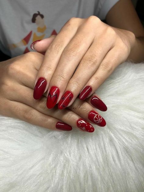 Wanda Vision Nails, Scarlett Witch Nails, Scarlet Witch Nail Art, Wanda Nails Marvel, Wanda Maximoff Nails, Scarlet Witch Nails, Wanda Nails, Marvel Nails Designs, Marvel Nail Art