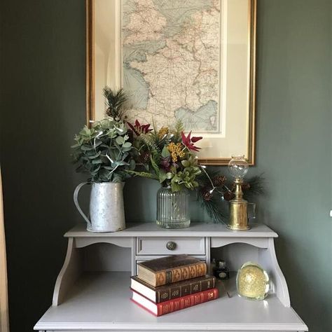 Paint Colours Of The Moment Farrow Ball Green, Green Windows, Shaker Style Kitchens, Green Bedroom, Paint Colours, Green Rooms, Rose Cottage, Shaker Style, Farrow Ball