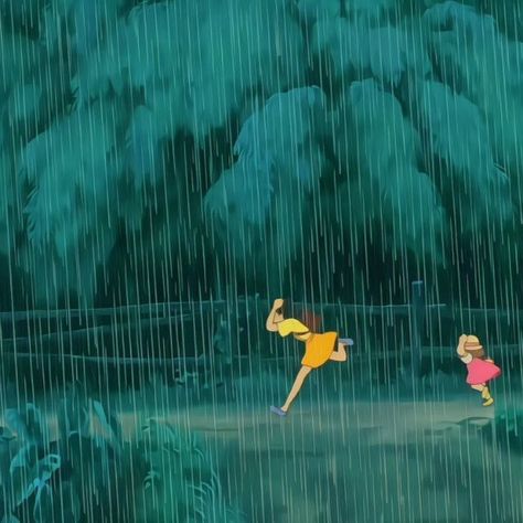 Shi Zuku on Instagram: "do you have any favorite childhood rainy day memories?  anime 📼: my neighbor totoro  music 🎧: ikinokori bokura by ichiko aoba . . . 🎐🏷️: #studioghibli #myneighbortotoro #anime #ghibli #rain #aestheticvideos #explorepage #fyp #rainydays #lofiaesthetic" Rainy Day Anime, Anime Rain, Memories Anime, Ichiko Aoba, Neighbour Totoro, My Neighbour Totoro, Lo-fi Aesthetic, Neighbor Totoro, My Neighbor Totoro