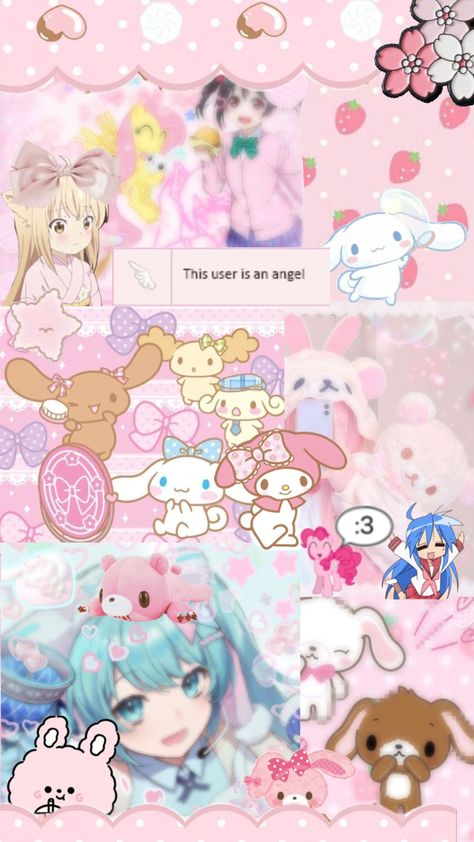 (๑>◡<๑) #cutecore #wallpapers #kawaiicore #kawaiiaesthetic Hatsune Miku Wallpaper, Miku Wallpaper, Pink Wallpaper Kawaii, Kawaii Background, Kawaii Core, Hello Kitty Iphone Wallpaper, Kitty Wallpaper, Couple Wallpaper, Kawaii Wallpaper