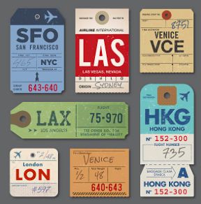 Antique Home Decor Ideas, Vintage Luggage Tags, Baggage Tag, Aviation Posters, Travel Stamp, Antique Home Decor, Passport Stamps, Baggage Tags, Antique Home